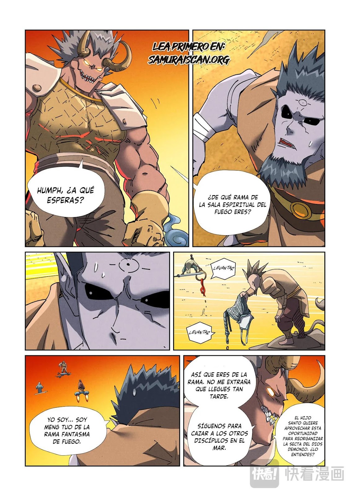 Read Tales of Demons and Gods ES Manga Online