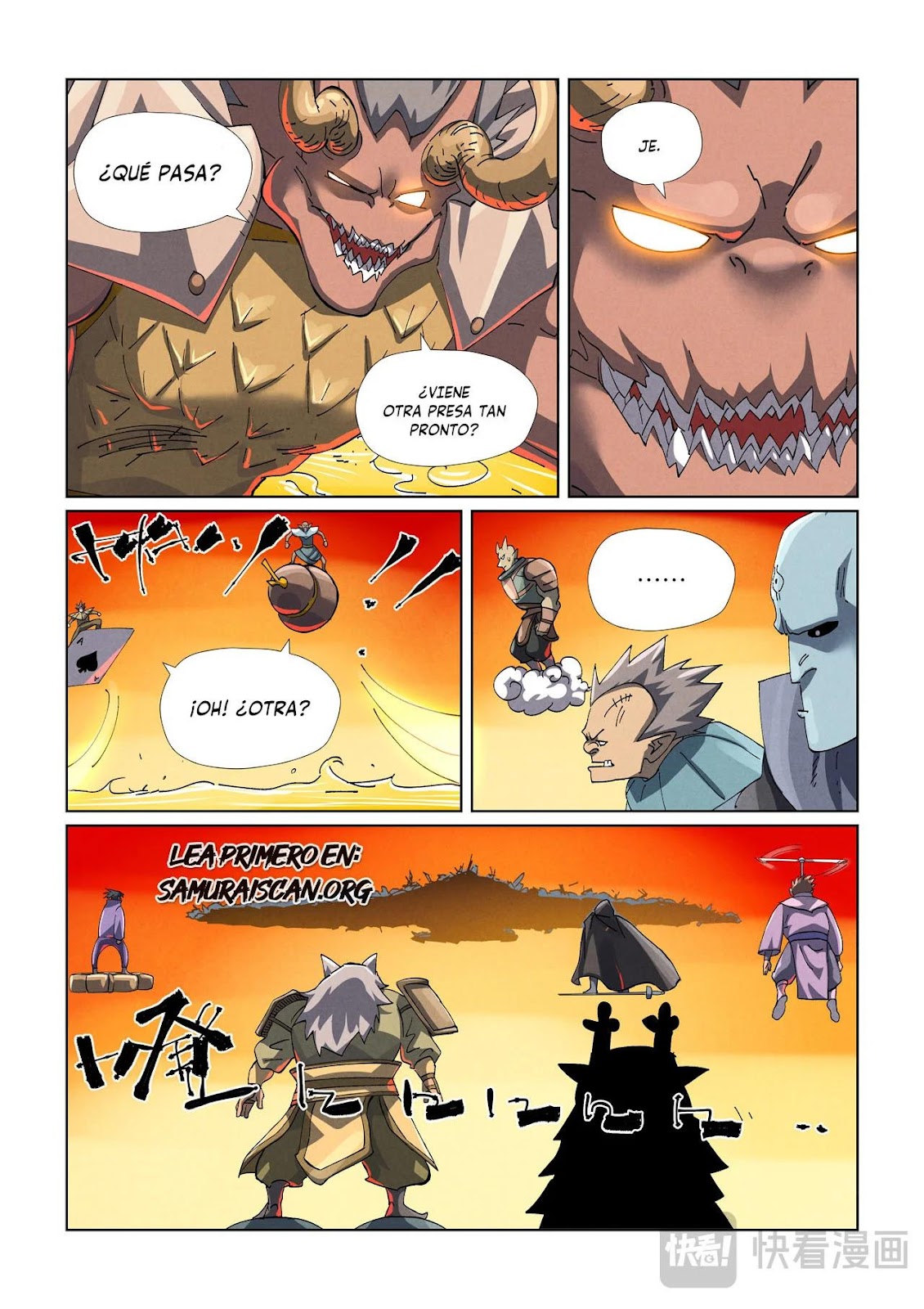Read Tales of Demons and Gods ES Manga Online