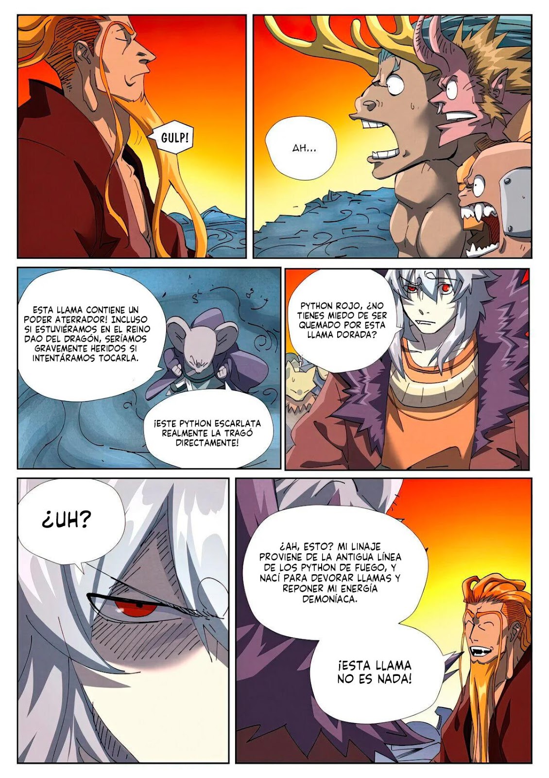 Read Tales of Demons and Gods ES Manga Online