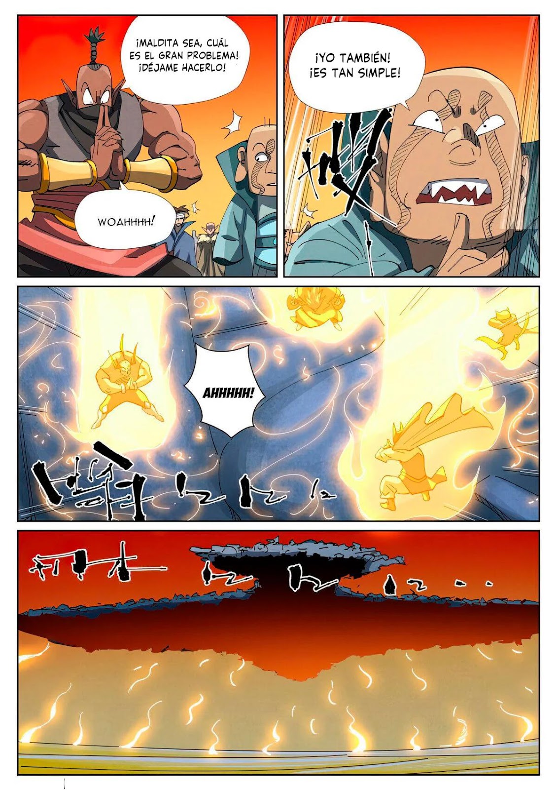 Read Tales of Demons and Gods ES Manga Online