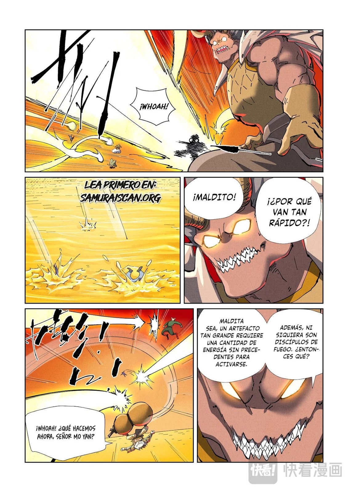 Read Tales of Demons and Gods ES Manga Online