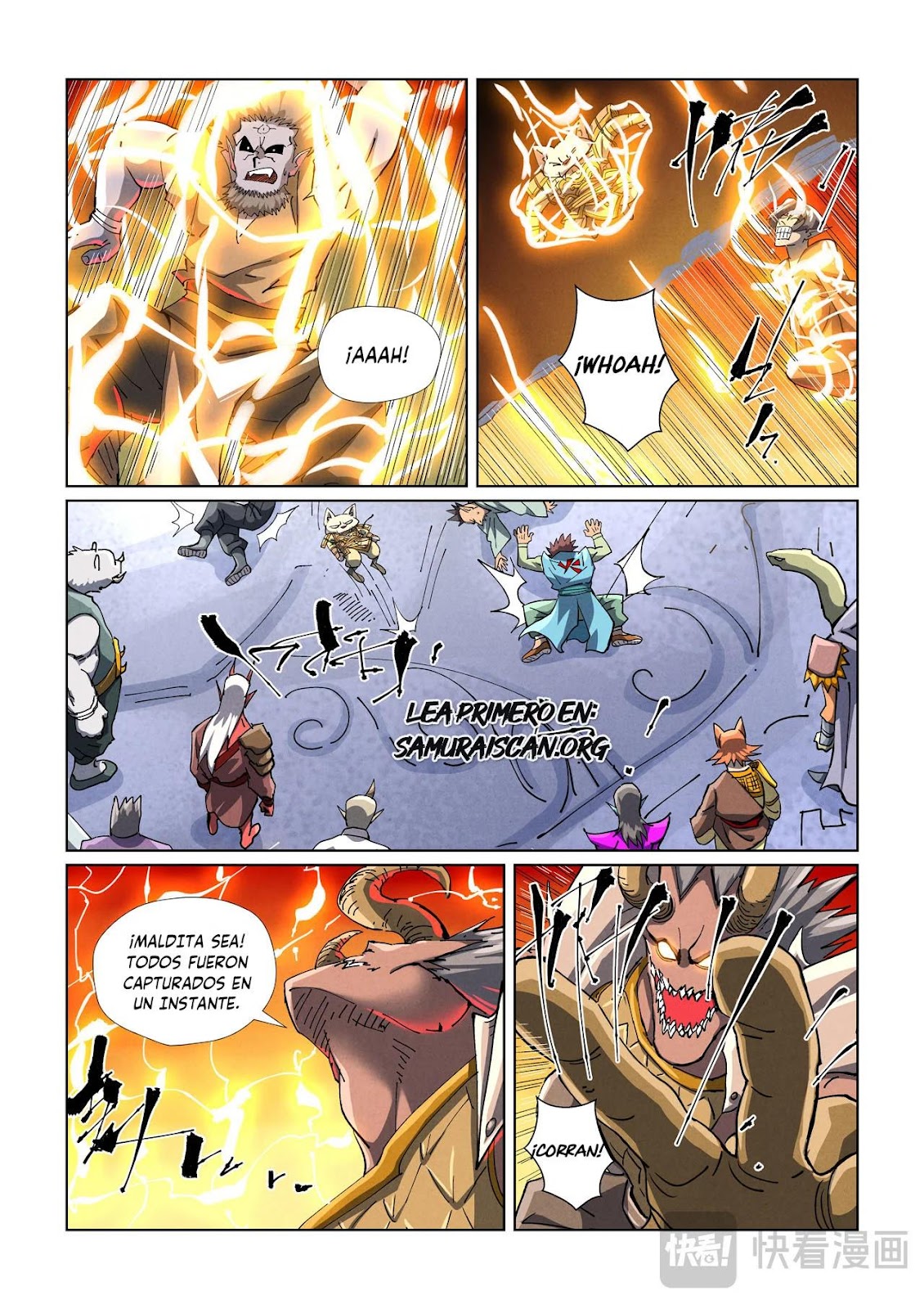 Read Tales of Demons and Gods ES Manga Online