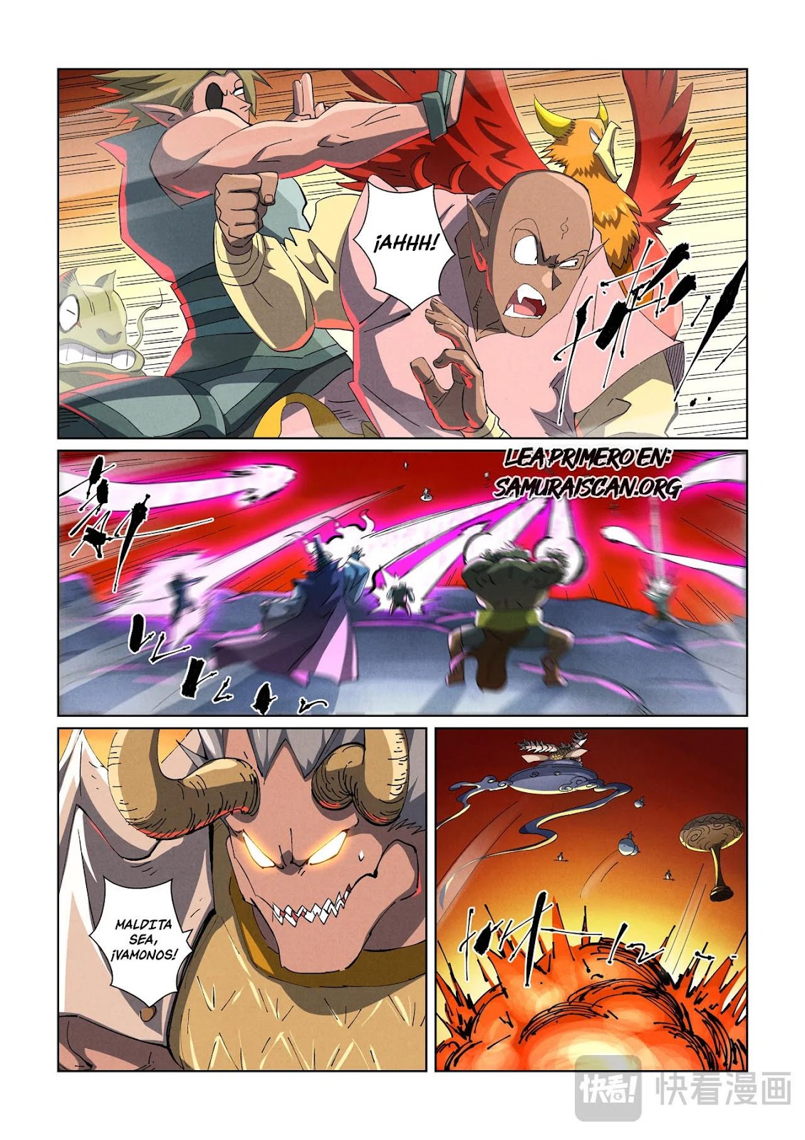 Read Tales of Demons and Gods ES Manga Online