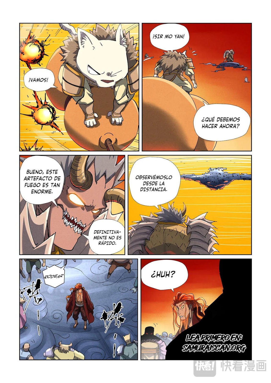 Read Tales of Demons and Gods ES Manga Online