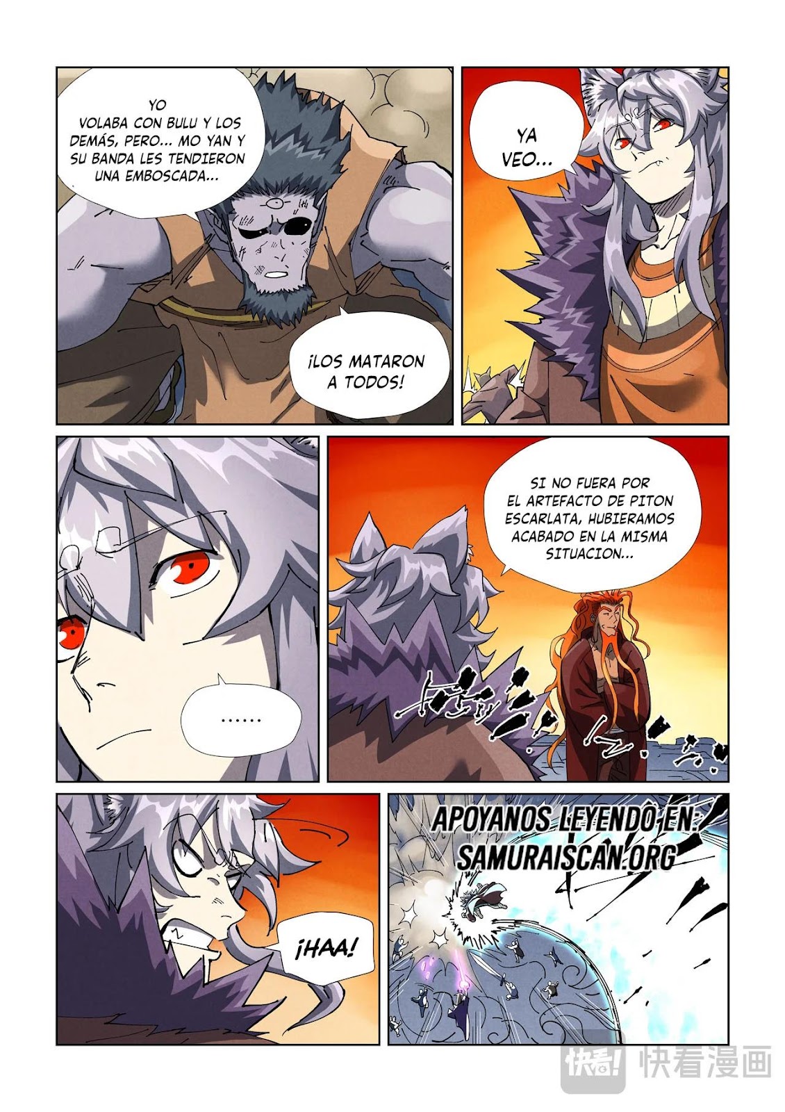 Read Tales of Demons and Gods ES Manga Online