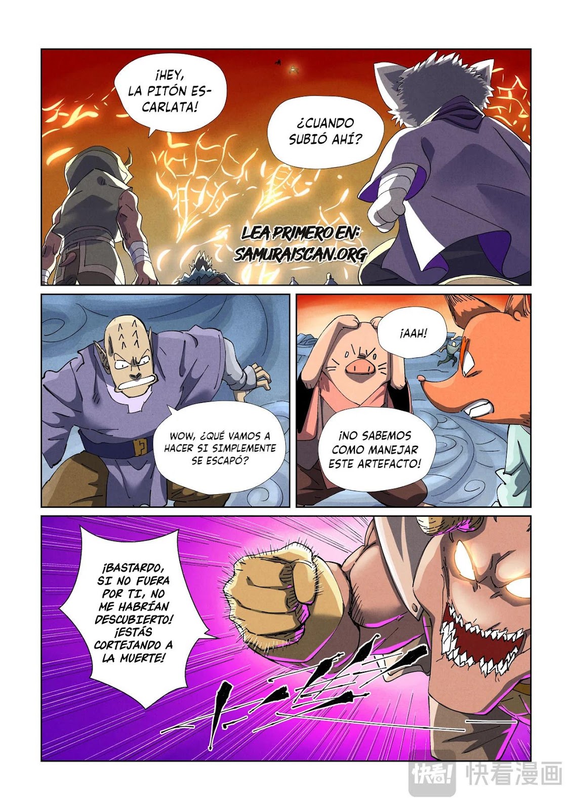 Read Tales of Demons and Gods ES Manga Online