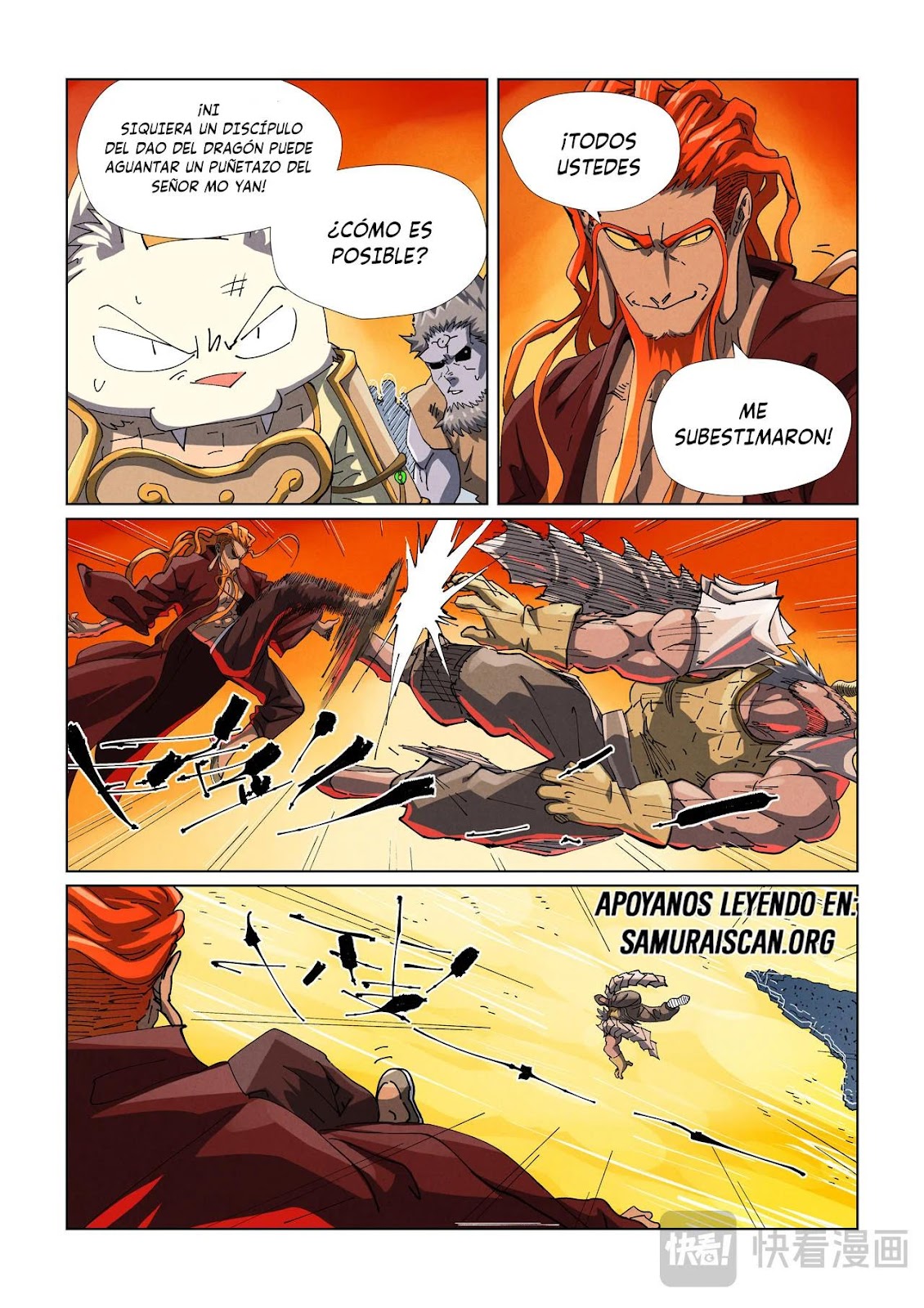 Read Tales of Demons and Gods ES Manga Online