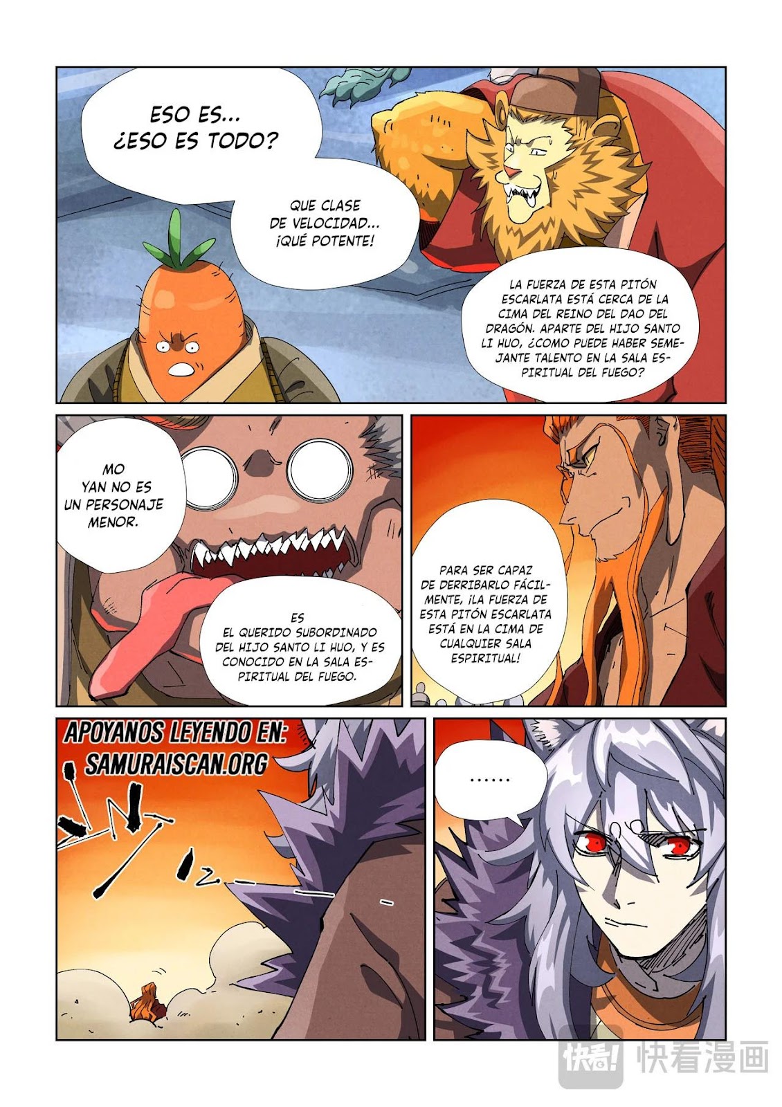 Read Tales of Demons and Gods ES Manga Online