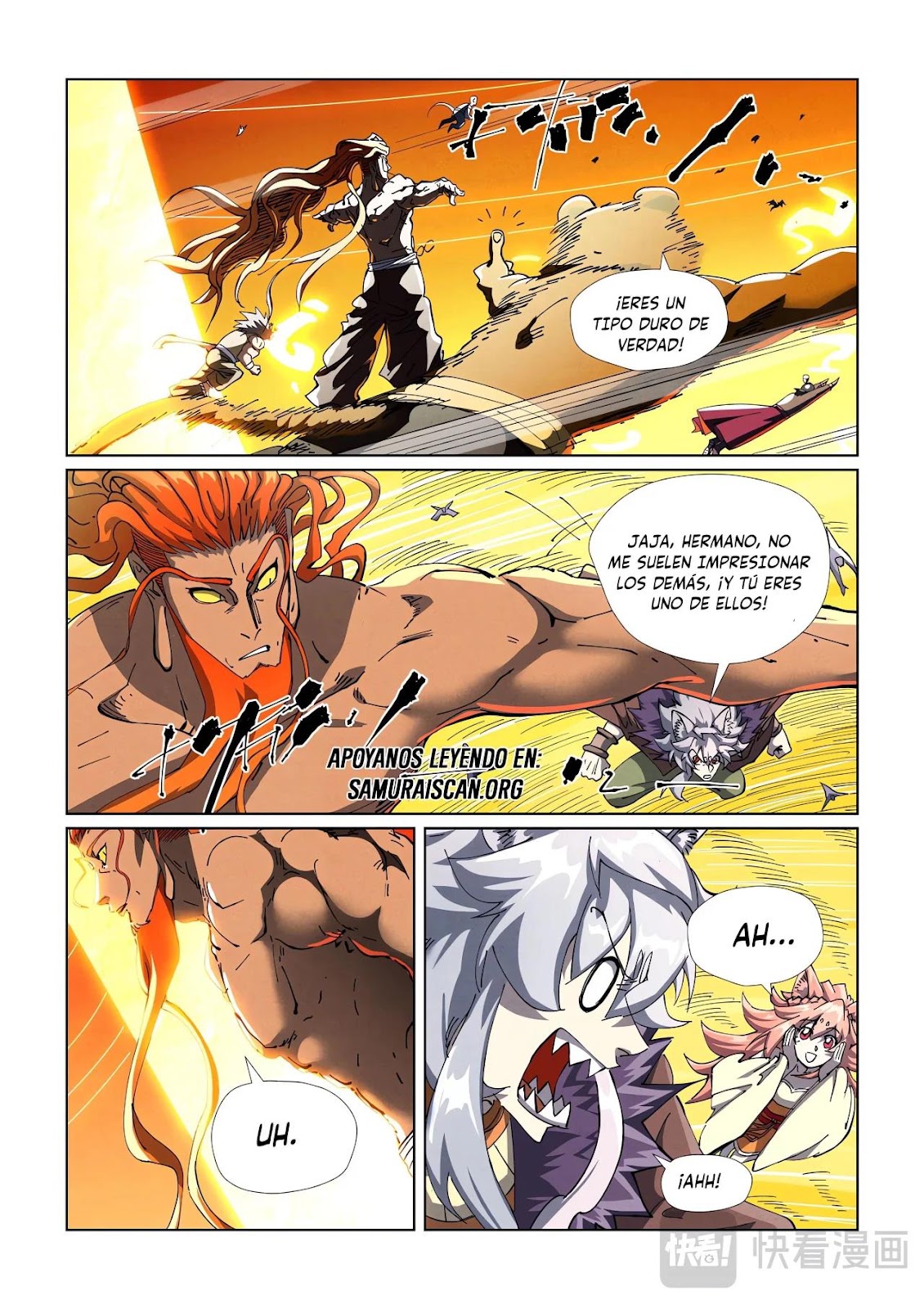 Read Tales of Demons and Gods ES Manga Online