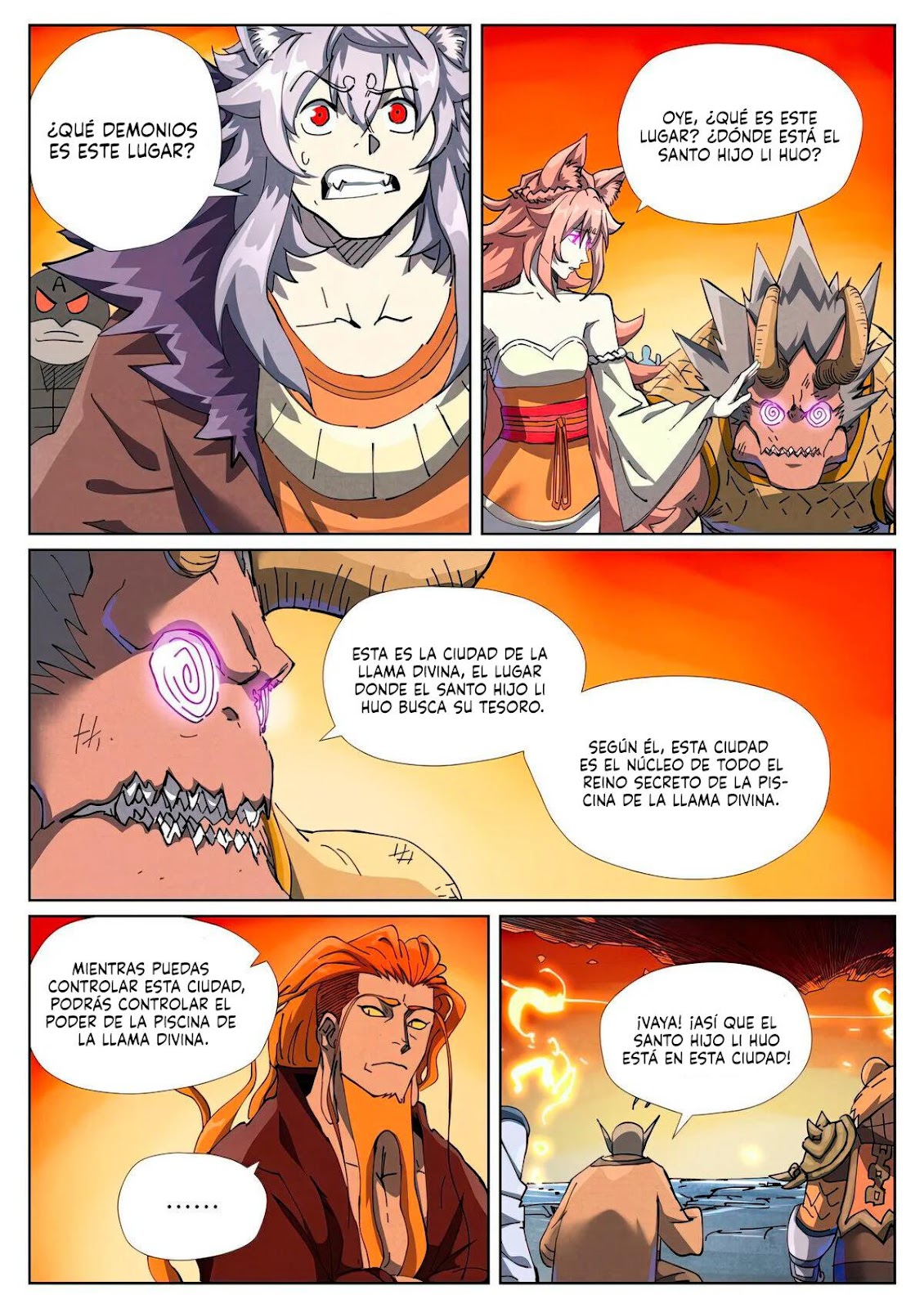 Read Tales of Demons and Gods ES Manga Online