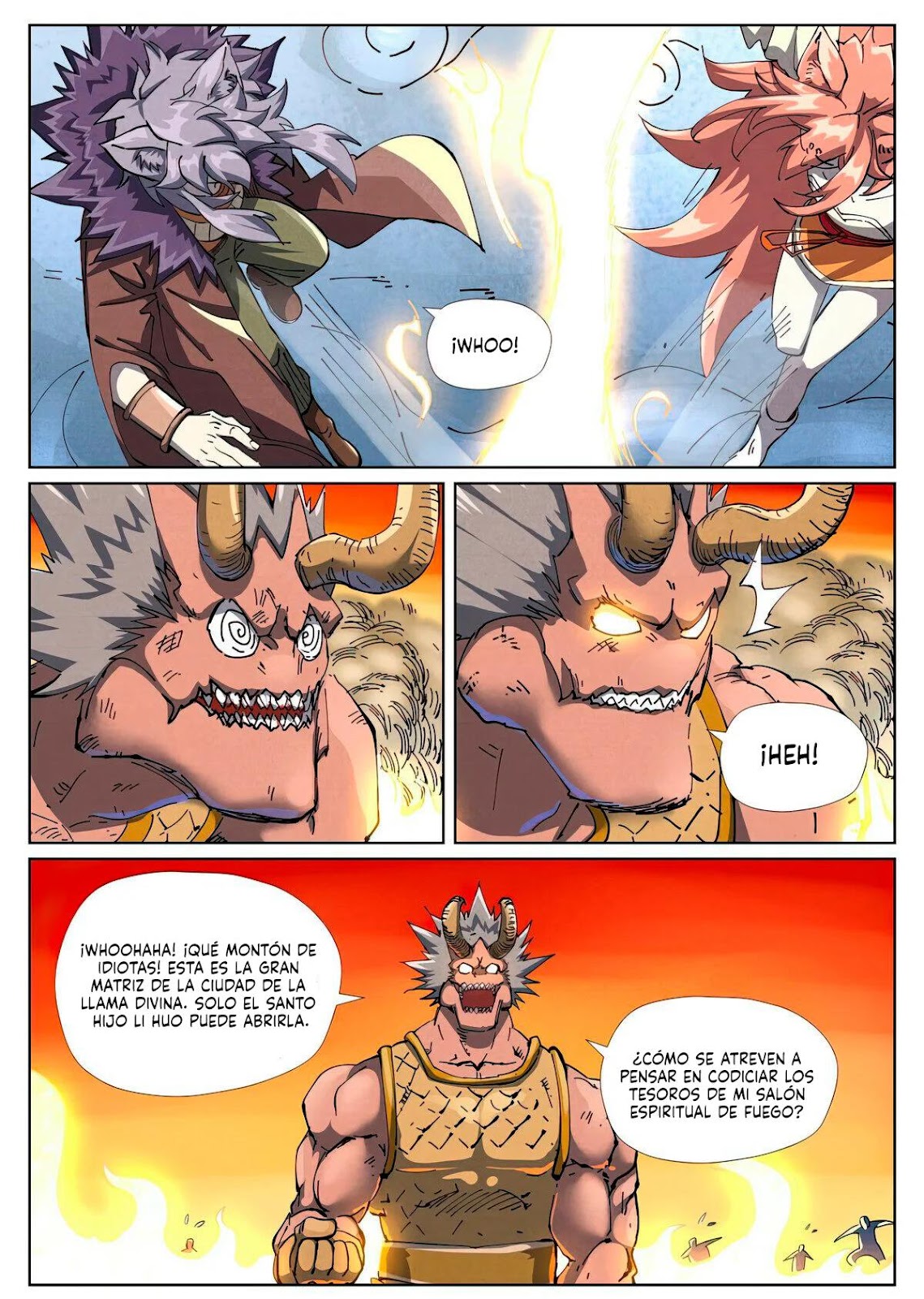 Read Tales of Demons and Gods ES Manga Online