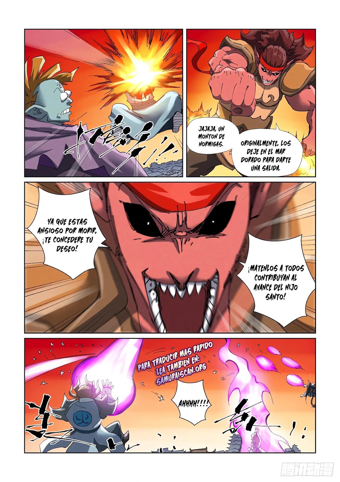Read Tales of Demons and Gods ES Manga Online