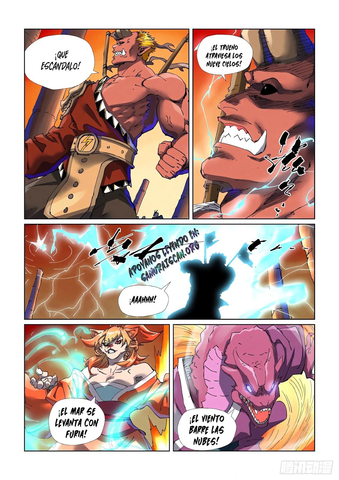 Read Tales of Demons and Gods ES Manga Online