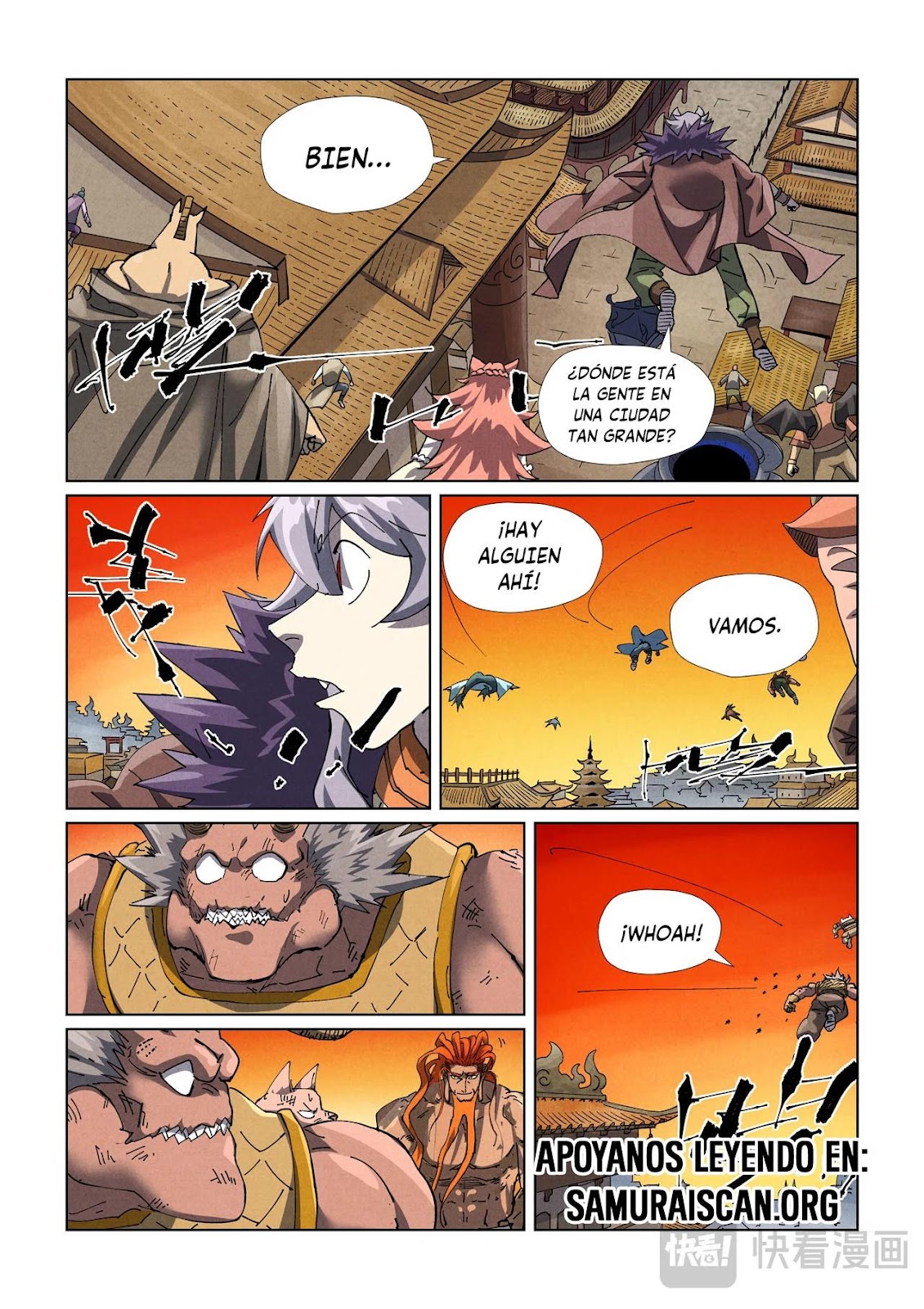 Read Tales of Demons and Gods ES Manga Online