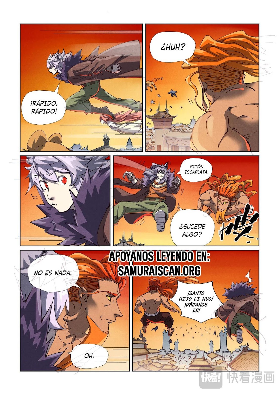 Read Tales of Demons and Gods ES Manga Online