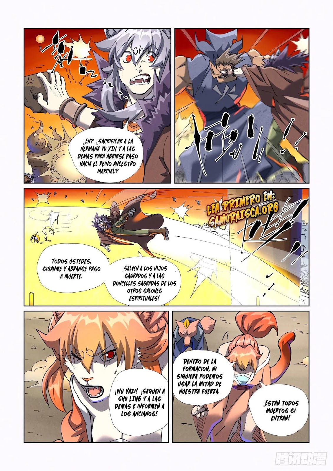 Read Tales of Demons and Gods ES Manga Online