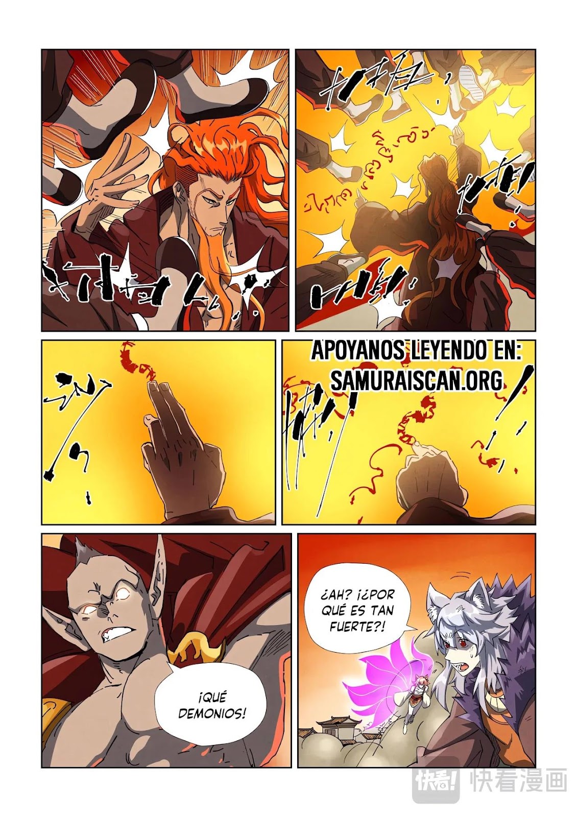 Read Tales of Demons and Gods ES Manga Online