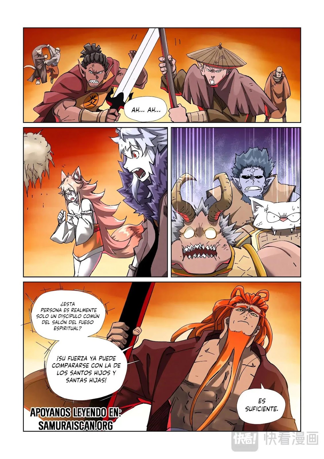 Read Tales of Demons and Gods ES Manga Online
