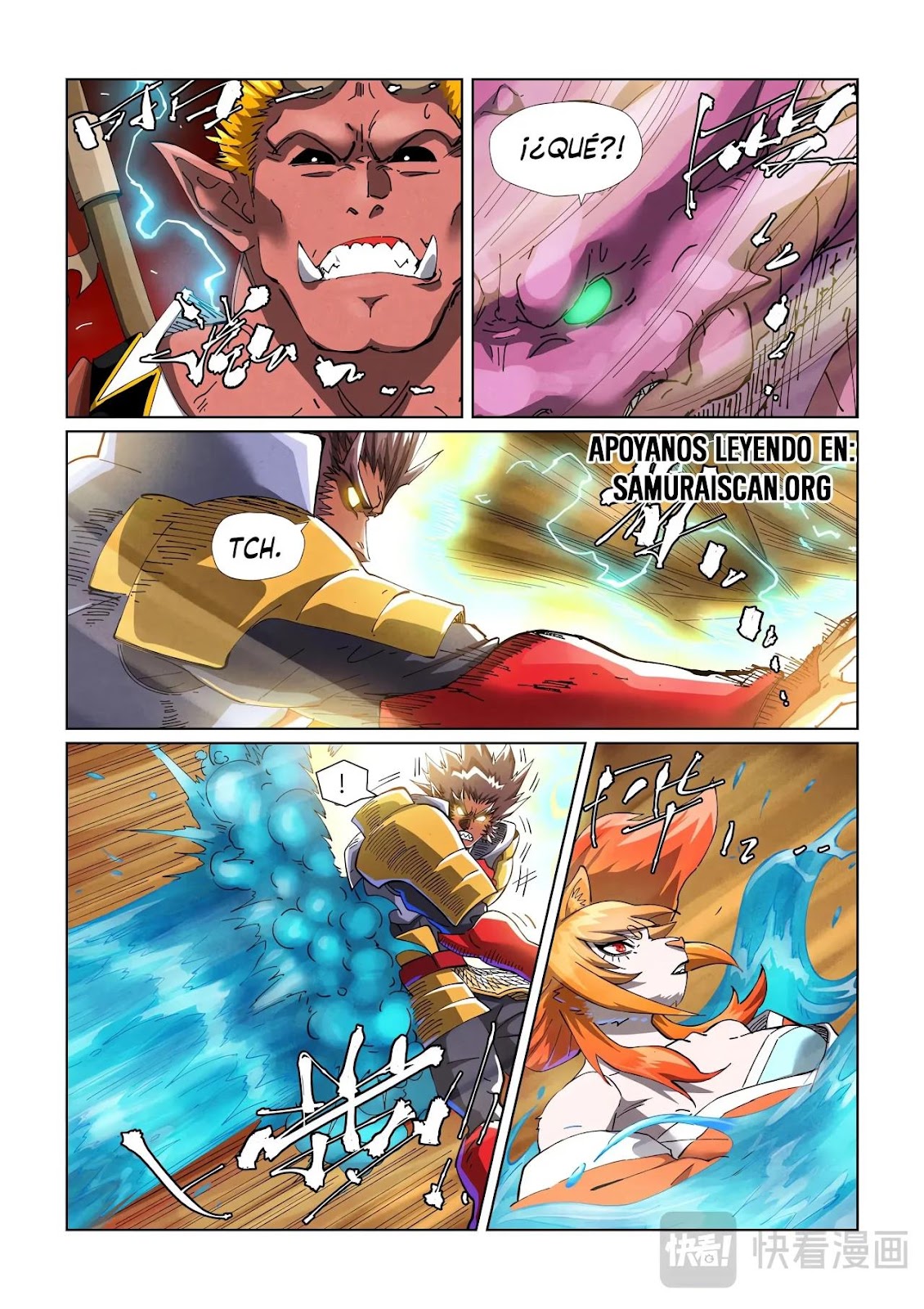 Read Tales of Demons and Gods ES Manga Online