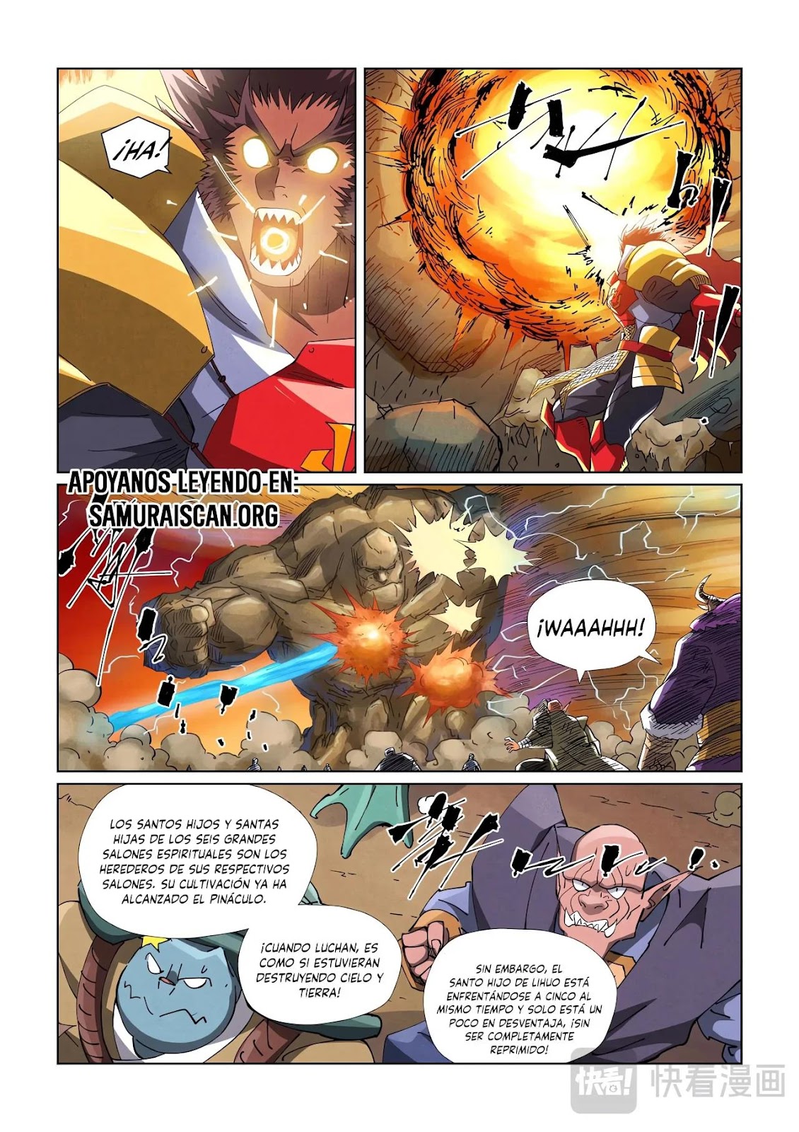 Read Tales of Demons and Gods ES Manga Online