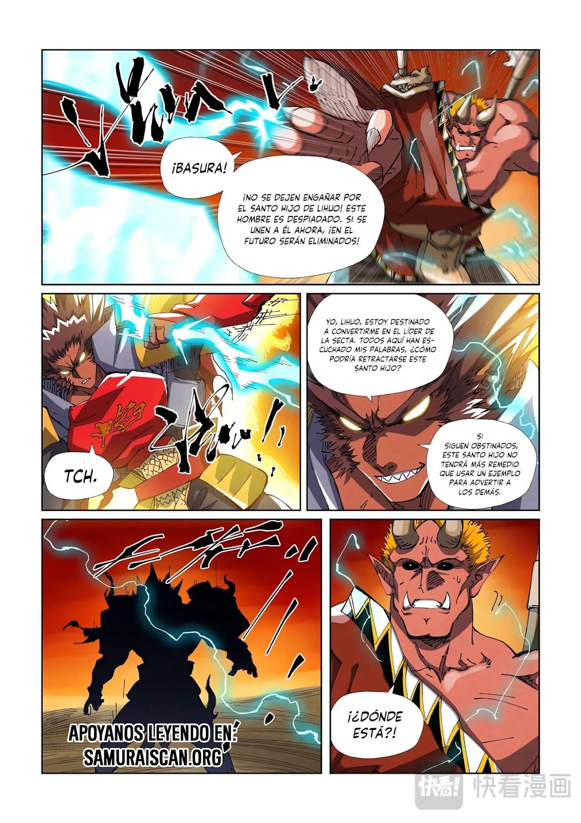 Read Tales of Demons and Gods ES Manga Online