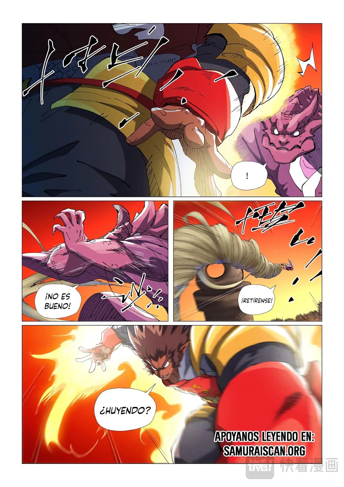Read Tales of Demons and Gods ES Manga Online