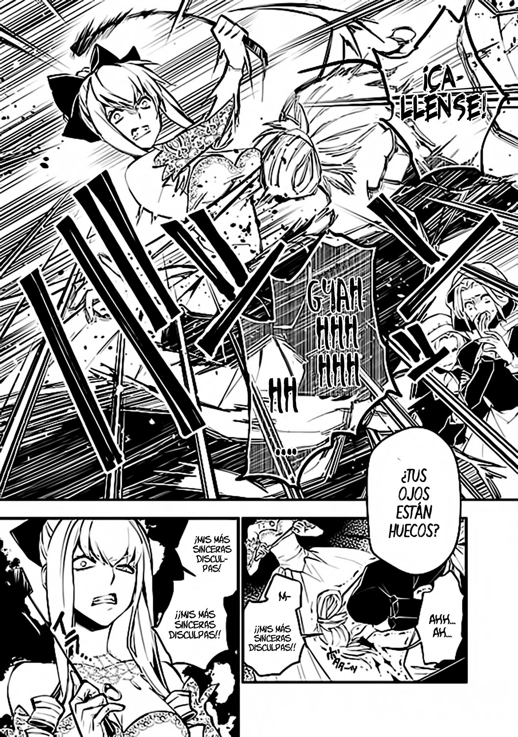 Read The Dark Massacre of the Vengeful Hero ES Manga Online