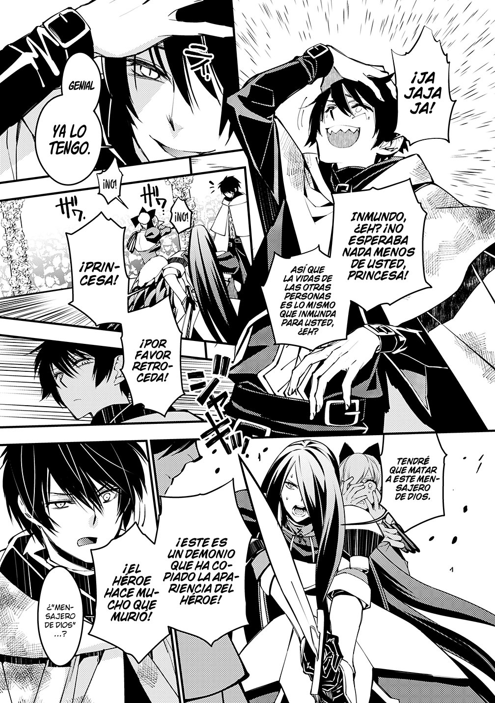 Read The Dark Massacre of the Vengeful Hero ES Manga Online